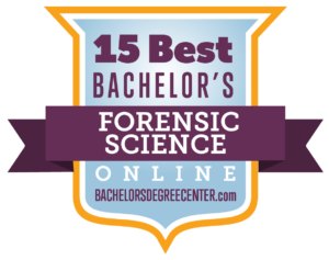 Asu Forensic Science Major Map 15 Best Online Forensic Science Degree Bachelor's Programs - Bachelors  Degree Center