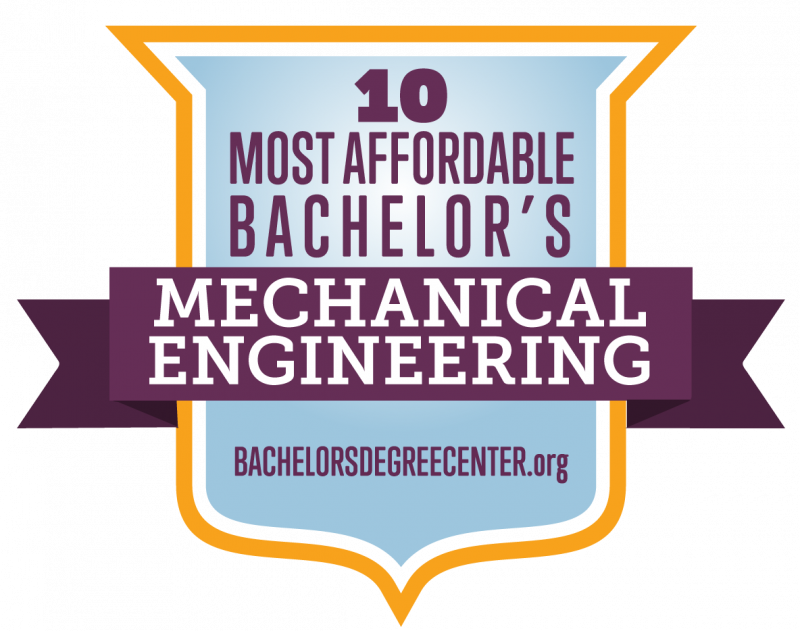 10 Most Affordable Bachelor's In Mechanical Engineering For 2022